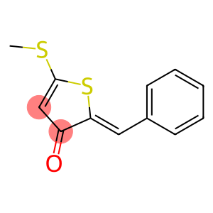 2-Benzylidene-5-(methylthio)thiophen-3(2H)-one