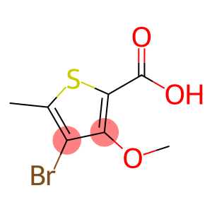 4-溴-3-甲氧基-5-甲基噻吩-2-羧酸