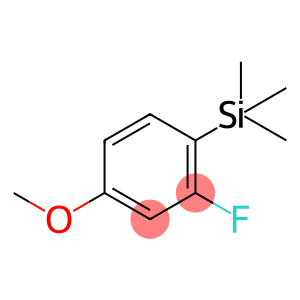 Benzene, 2-fluoro-4-methoxy-1-(trimethylsilyl)-