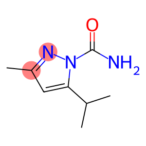 1H-Pyrazole-1-carboxamide,3-methyl-5-(1-methylethyl)-(9CI)