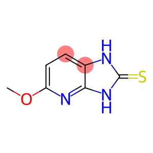 2-mercapto-5-methoxyimidazole-[4,5-b]pyridine (intermediate of tenatoprazole)