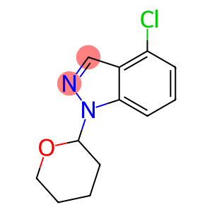 1H-Indazole, 4-chloro-1-(tetrahydro-2H-pyran-2-yl)-