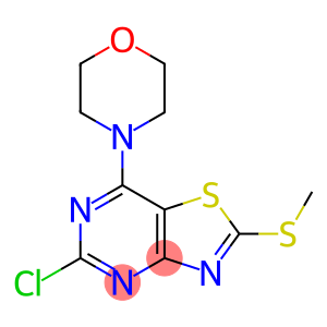 5-氯-2-(甲硫基)-7-(吗啉-4-基)噻唑并[4,5-D]嘧啶