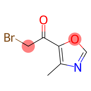 Ethanone, 2-bromo-1-(4-methyl-5-oxazolyl)- (9CI)