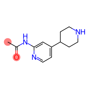 N-(4-(piperidin-4-yl)pyridin-2-yl)acetamide dihydrochloride