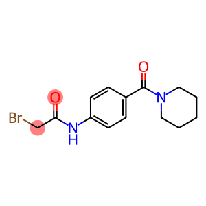 Acetamide, 2-bromo-N-[4-(1-piperidinylcarbonyl)phenyl]-