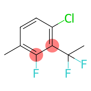 1-Chloro-2-(1,1-difluoroethyl)-3-fluoro-4-methylbenzene