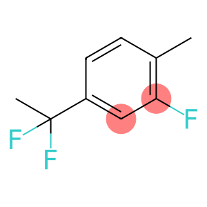 Benzene, 4-(1,1-difluoroethyl)-2-fluoro-1-methyl-