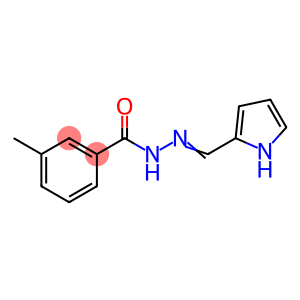 3-methyl-N'-(1H-pyrrol-2-ylmethylene)benzohydrazide