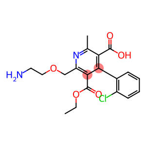 2-[(2-AMINOETHOXY)METHYL]-4-(2-CHLOROPHENYL)-6-METHYL-3,5-PYRIDINEDICARBOXYLIC ACID 3-ETHYL ESTER