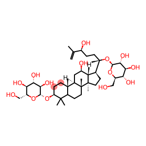 β-D-Glucopyranoside, (3β,12β,24S)-12,24-dihydroxydammar-25-ene-3,20-diyl bis-