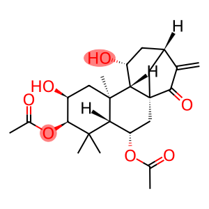 Kaur-16-en-15-one,3,6-bis(acetyloxy)-2,11-dihydroxy-, (2b,3b,6a,11a)- (9CI)