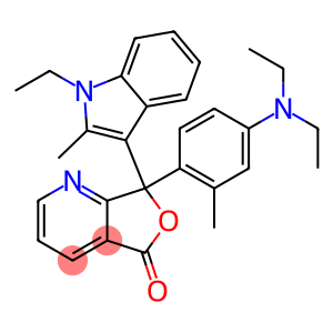 3-[4-(Diethylamino)-2-methylphenyl]-3-(1-ethyl-2-methyl-1H-indole-3-yl)-4-azaphthalide