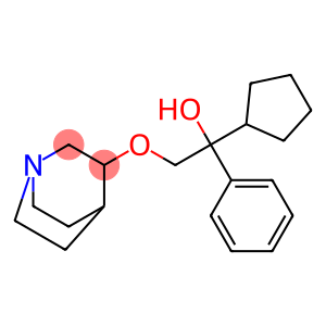 Benzenemethanol, α-[[(3R)-1-azabicyclo[2.2.2]oct-3-yloxy]methyl]-α-cyclopentyl-, (αR)-