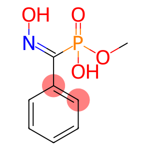 Phosphonic acid, [(hydroxyimino)phenylmethyl]-, monomethyl ester, (Z)- (9CI)