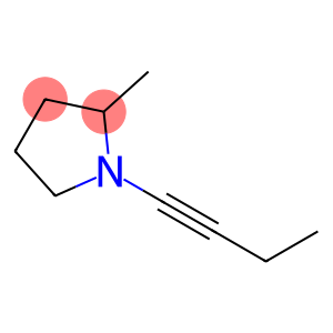 1-(1-丁炔基)-2-甲基-1H-吡咯烷