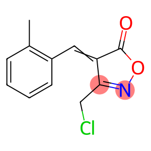 (4E)-3-(chloromethyl)-4-(2-methylbenzylidene)isoxazol-5(4H)-one