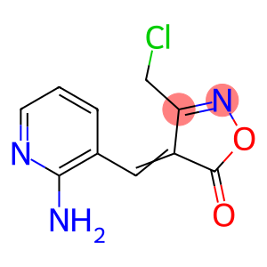 (4E)-4-[(2-aminopyridin-3-yl)methylene]-3-(chloromethyl)isoxazol-5(4H)-one