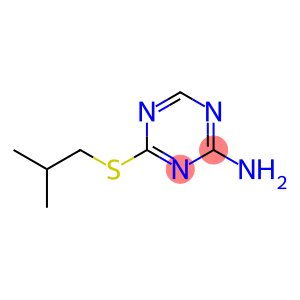 4-(isobutylthio)-1,3,5-triazin-2-amine