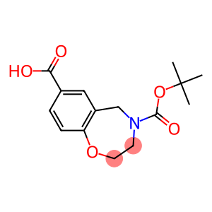 1,4-benzoxazepine-4,7(5H)-dicarboxylic acid, 2,3-dihydro-, 4-(1,1-dimethylethyl) ester