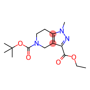 5-(叔丁基)-3-乙基-1-甲基-1,4,6,7-四氢-5H-吡唑并[4,3-c]吡啶-3,5-二羧酸酯