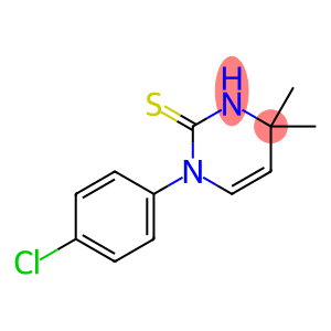 1-(4-chlorophenyl)-4,4-dimethyl-1,4-dihydropyrimidine-2-thiol