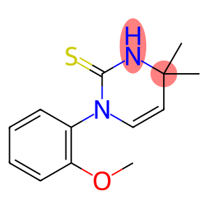 1-(2-methoxyphenyl)-4,4-dimethyl-1,4-dihydropyrimidine-2-thiol