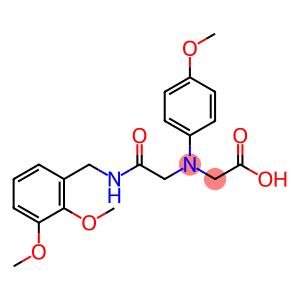 [{2-[(2,3-dimethoxybenzyl)amino]-2-oxoethyl}(4-methoxyphenyl)amino]acetic acid