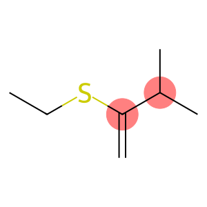 1-Butene, 2-(ethylthio)-3-methyl-