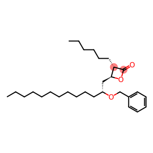 2-Oxetanone, 3-hexyl-4-[(2R)-2-(phenylmethoxy)tridecyl]-, (3S,4S)-