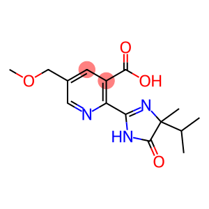 2-(4-Isopropyl-4-methyl-5-oxo-2-imidazolin-2-yl)-5-methoxymethylnicotinic  acid