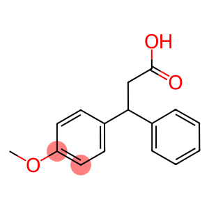 3-(4-Methoxyphenyl)-3-phenylpropanoic acid