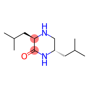 Piperazinone, 3,6-bis(2-methylpropyl)-, trans- (9CI)