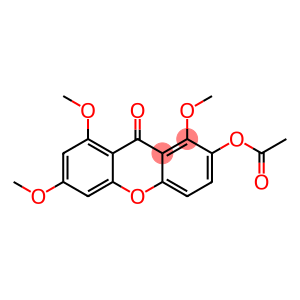 9H-Xanthen-9-one, 2-(acetyloxy)-1,6,8-trimethoxy-