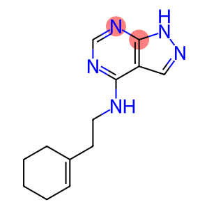 N-[2-(cyclohex-1-en-1-yl)ethyl]-2H-pyrazolo[3,4-d]pyrimidin-4-amine