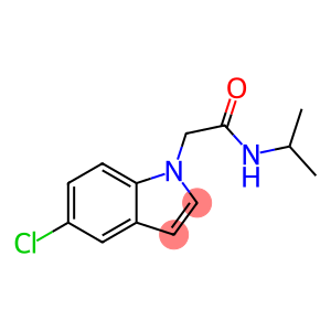 1H-Indole-1-acetamide, 5-chloro-N-(1-methylethyl)-