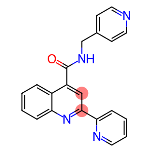 2-(pyridin-2-yl)-N-(pyridin-4-ylmethyl)quinoline-4-carboxamide