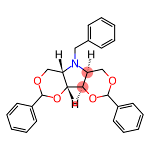 N-Benzyl-1,3:4,6-di-O-benzylidene-2,5-dideoxy-2,5-imino-L-iditol