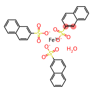 naphthalene-2-sulfonic acid iron(iii) salt hydrate