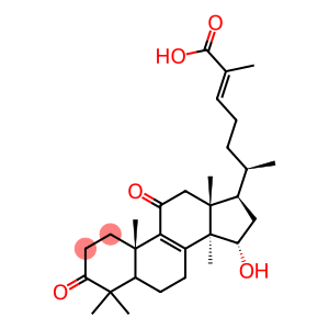 Lanosta-8,24-dien-26-oicacid, 15-hydroxy-3,11-dioxo-, (15a,24E)-