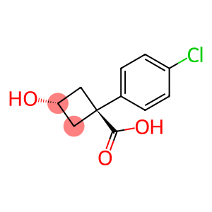 1-(4-氯苯基)-3-羟基环丁烷羧酸