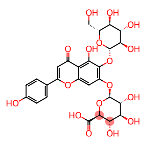 6-羟基芹菜素-6-O-葡萄糖-7-O-葡萄糖醛酸苷