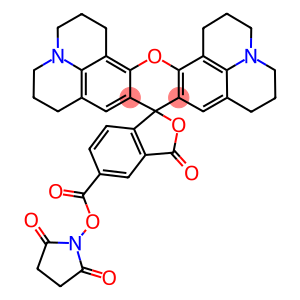 5(6)-carboxy-X-rhodaMine, succiniMidyl ester