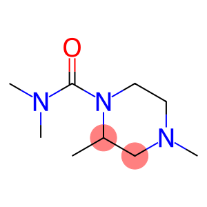 1-Piperazinecarboxamide, N,N,2,4-tetramethyl-