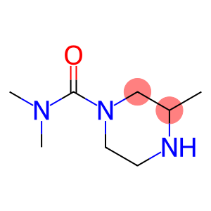 1-Piperazinecarboxamide, N,N,3-trimethyl-