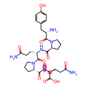 L-Glutamine, L-tyrosyl-L-prolyl-L-glutaminyl-L-prolyl- (9CI)