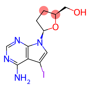 7-Deaza-7-Iodo-2',3'-dideoxyadenosine