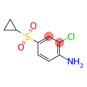 2-CHLORO-4-(CYCLOPROPYLSULFONYL)ANILINE