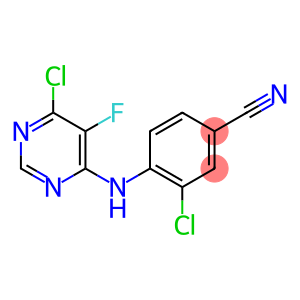 3-氯-4-(6-氯-5-氟嘧啶-4-氨基)苯甲腈