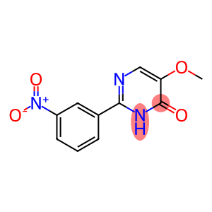 5-Methoxy-2-(3-nitrophenyl)-4-pyrimidinol